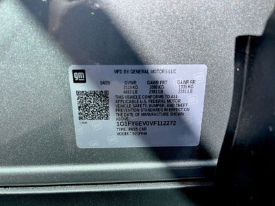 2027 Chevrolet Bolt LT