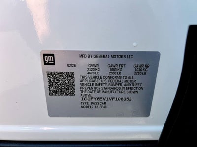 2027 Chevrolet Bolt LT