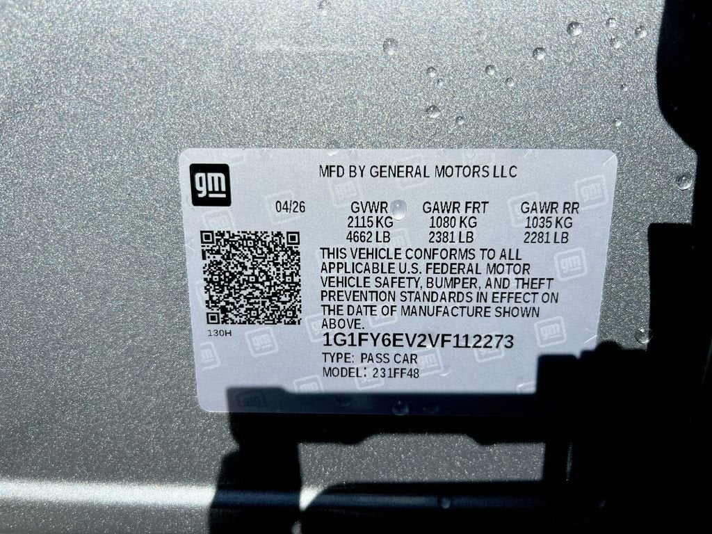 2027 Chevrolet Bolt LT
