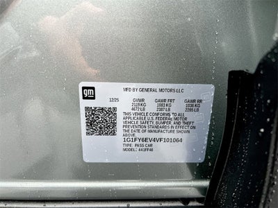 2027 Chevrolet Bolt LT