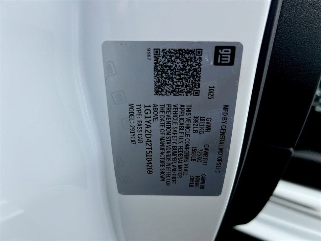 2026 Chevrolet Corvette Stingray 1LT