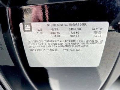 2007 Chevrolet Corvette NA