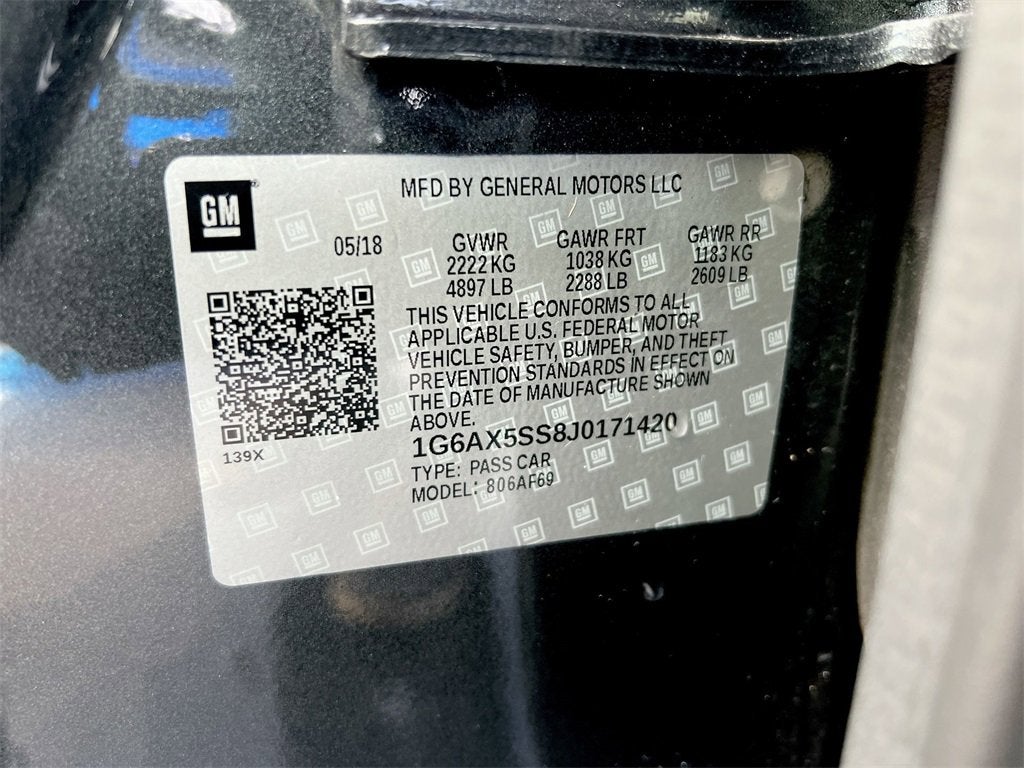 2018 Cadillac CTS Luxury AWD