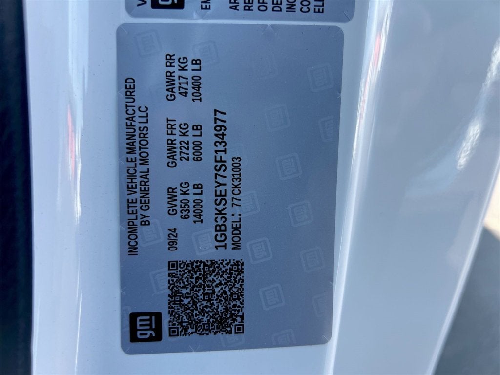 2025 Chevrolet Silverado 3500 HD Chassis Cab Work Truck