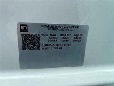 2025 Chevrolet Silverado 3500 HD Chassis Cab Work Truck