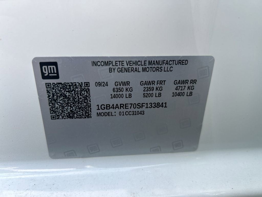 2025 Chevrolet Silverado 3500 HD Chassis Cab Work Truck