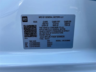 2025 Chevrolet Silverado 3500 HD LTZ