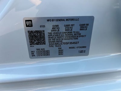 2025 Chevrolet Silverado 2500 HD WT