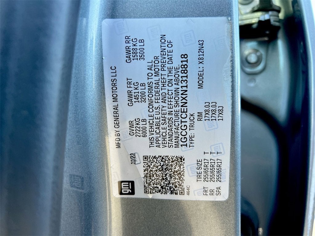 2022 Chevrolet Colorado LT