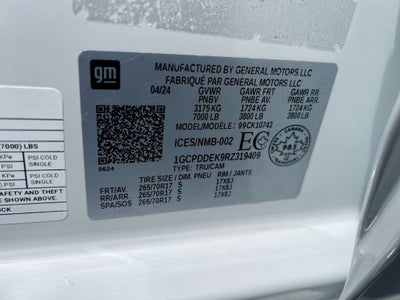 2024 Chevrolet Silverado 1500 LT