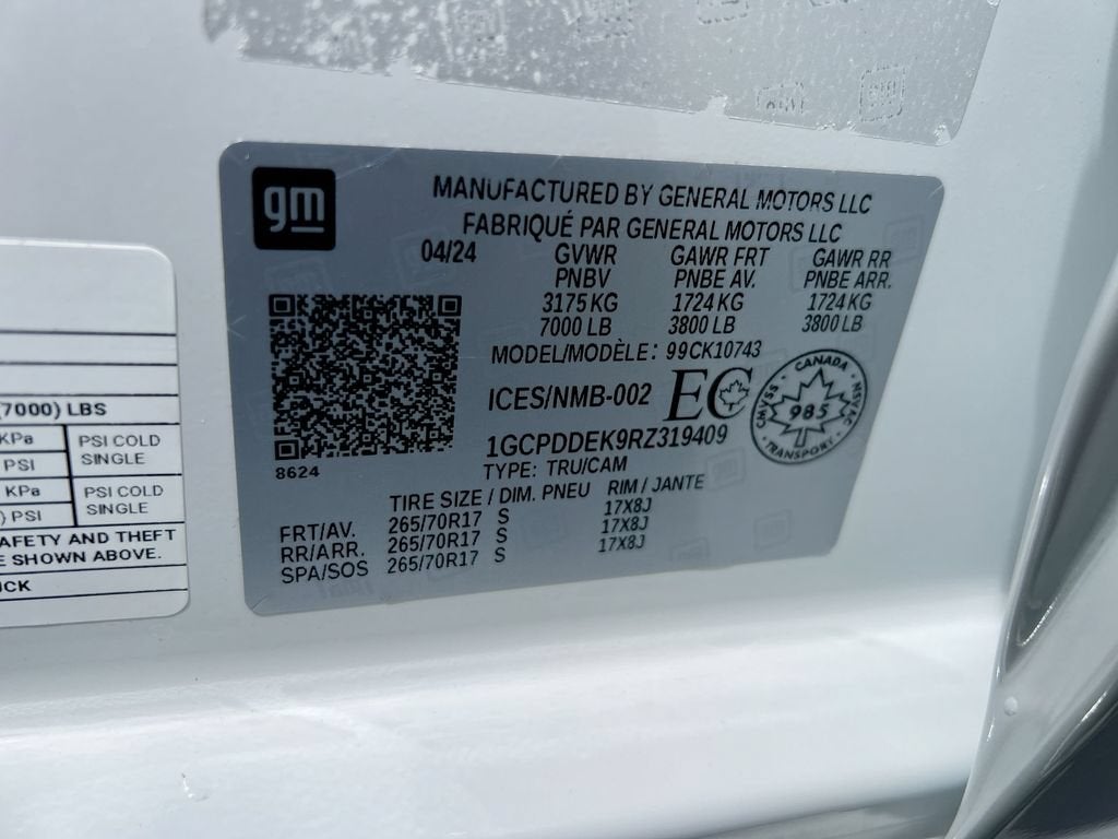 2024 Chevrolet Silverado 1500 LT
