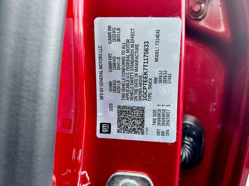 2026 Chevrolet Colorado Trail Boss