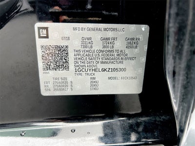 2019 Chevrolet Silverado 1500 High Country