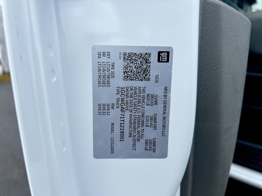 2026 Chevrolet Express Cargo WT