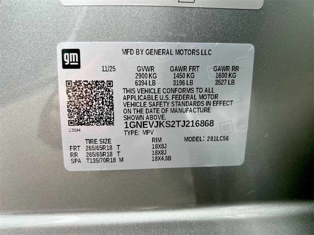 2026 Chevrolet Traverse Z71