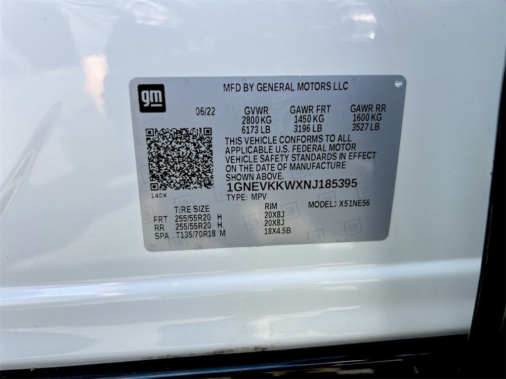 2022 Chevrolet Traverse Premier