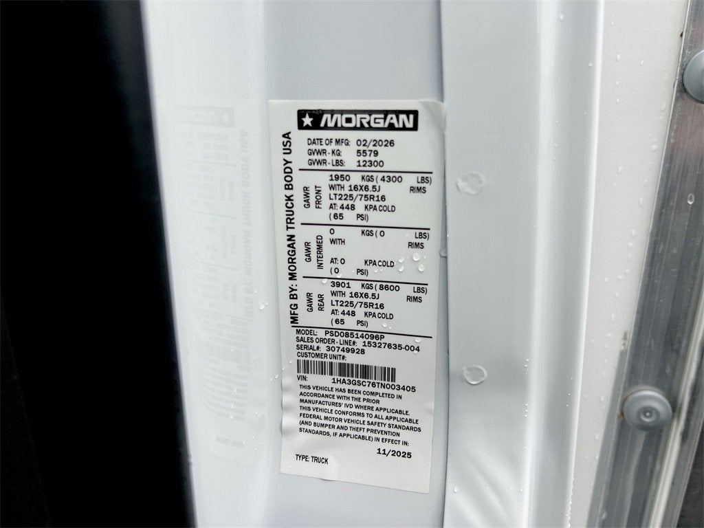 2026 Chevrolet Express Cutaway 3500 1WT