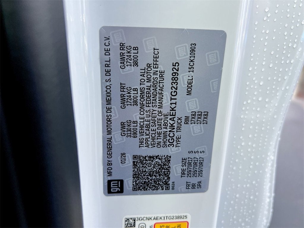 2026 Chevrolet Silverado 1500 WT