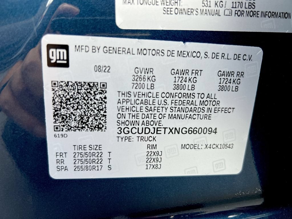 2022 Chevrolet Silverado 1500 High Country