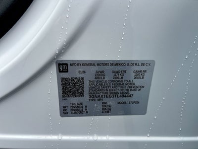 2026 Chevrolet Equinox RS