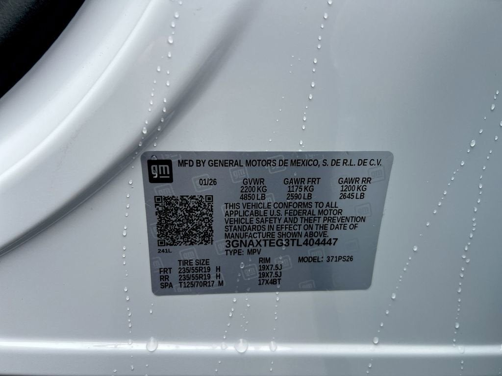 2026 Chevrolet Equinox RS