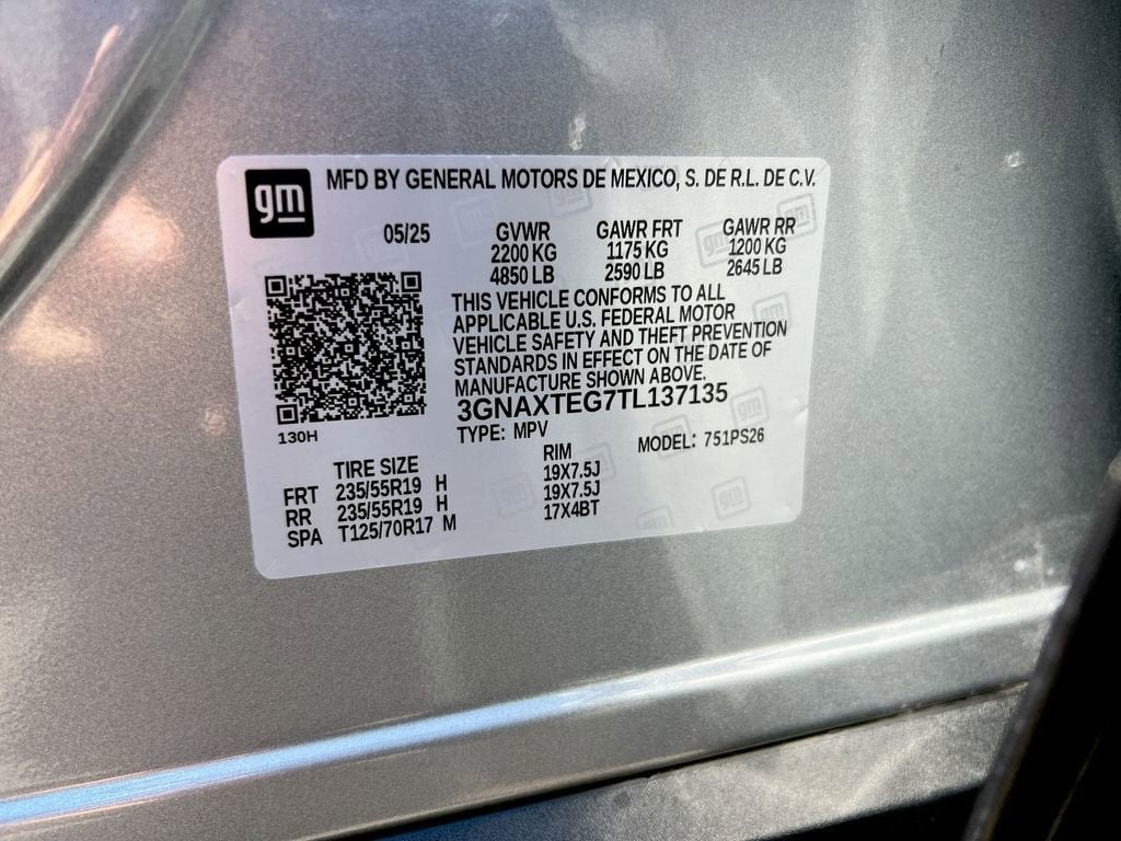 2026 Chevrolet Equinox RS