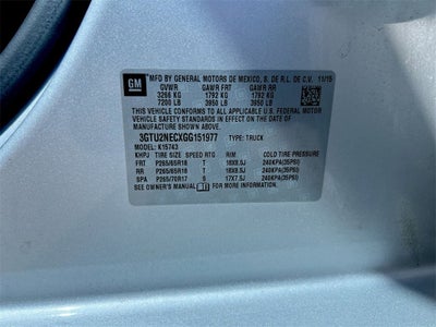 2016 GMC Sierra 1500 SLT