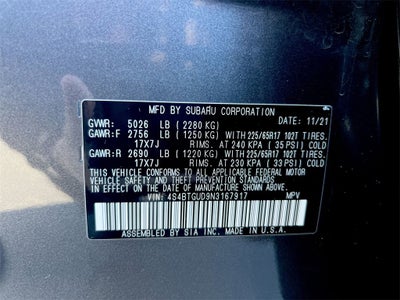 2022 Subaru Outback Wilderness