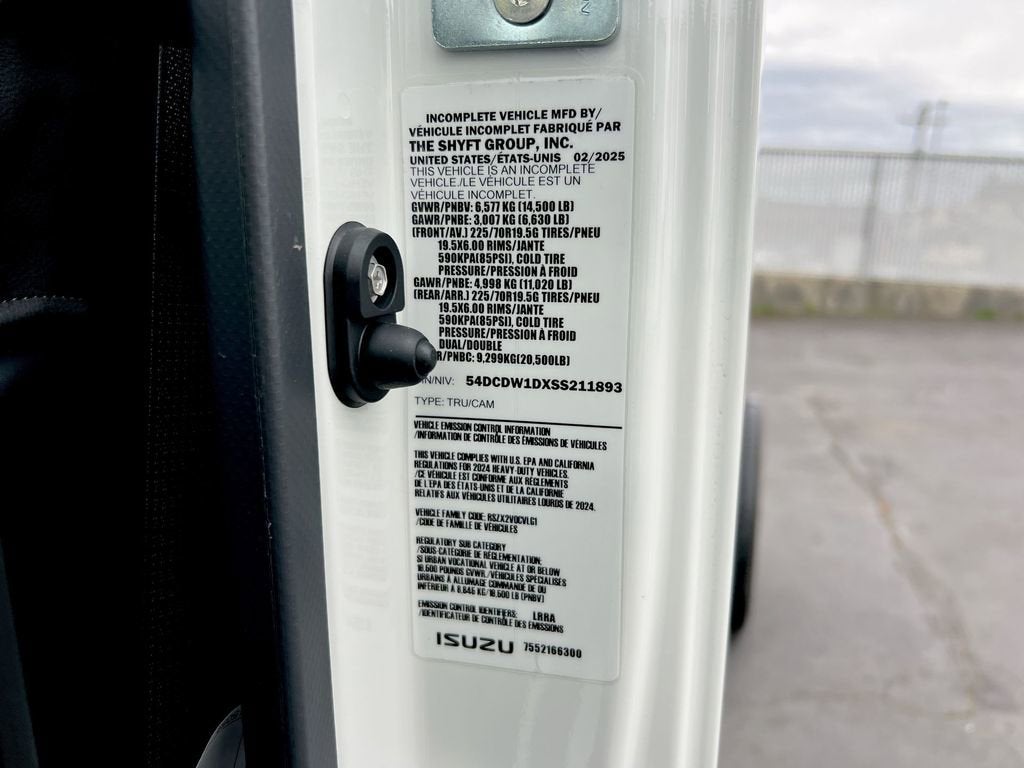 2025 Chevrolet Low Cab Forward 4500 NA