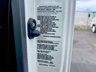 2025 Chevrolet Low Cab Forward 5500 XG NA