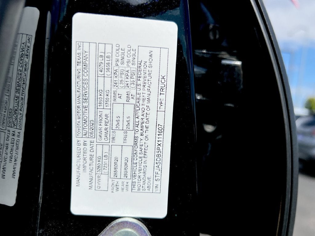 2023 Toyota Tundra 4WD Limited