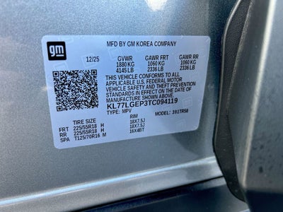 2026 Chevrolet Trax 1RS