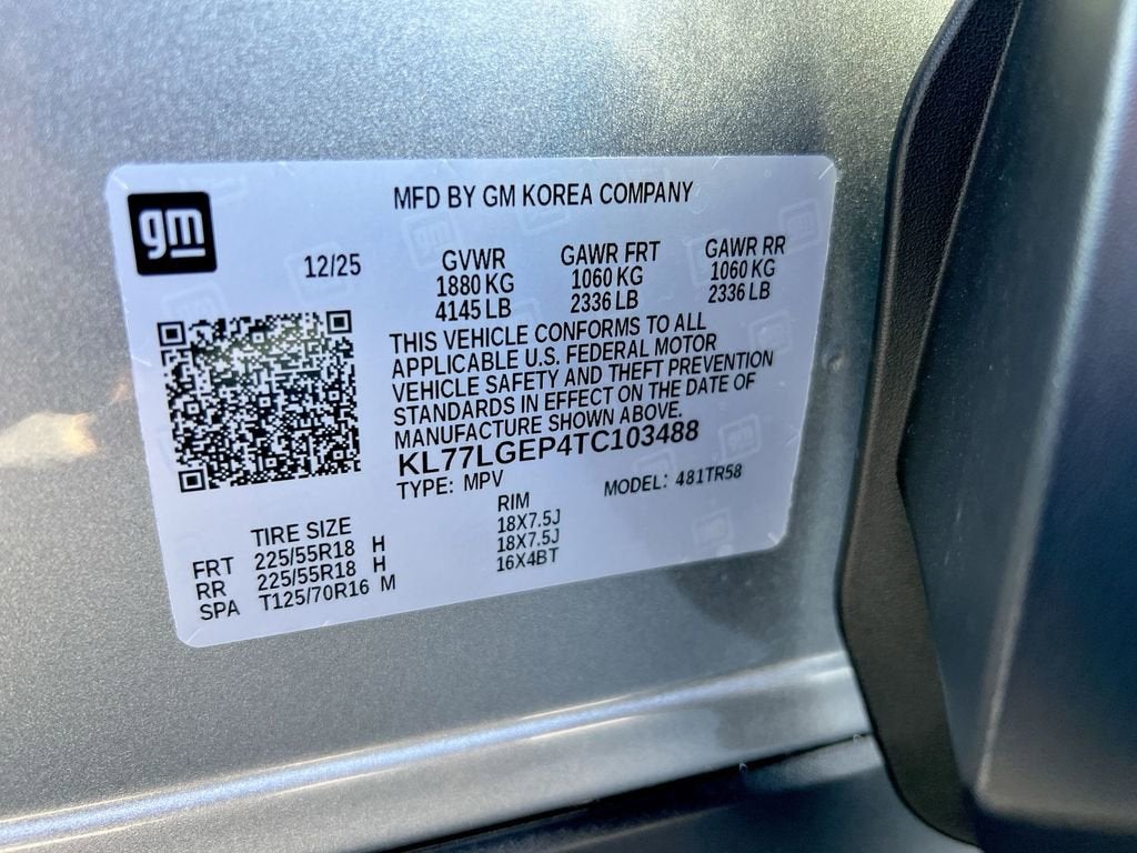 2026 Chevrolet Trax 1RS