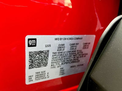 2026 Chevrolet Trax 2RS