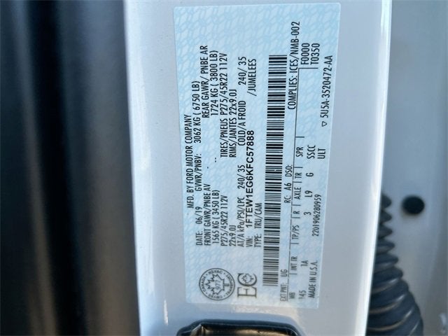 2019 Ford F-150 Limited