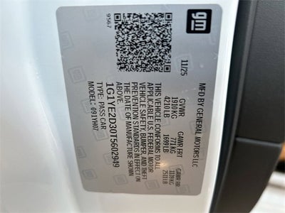 2026 Chevrolet Corvette Z06 2LZ