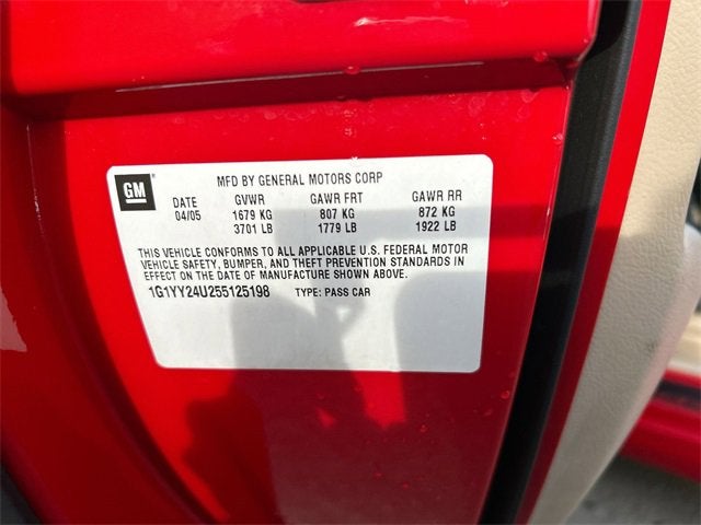 2005 Chevrolet Corvette BASE