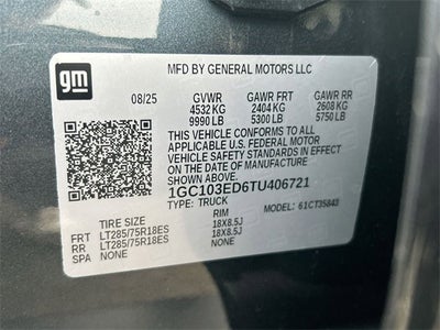 2026 Chevrolet Silverado EV Trail Boss - Extended Range