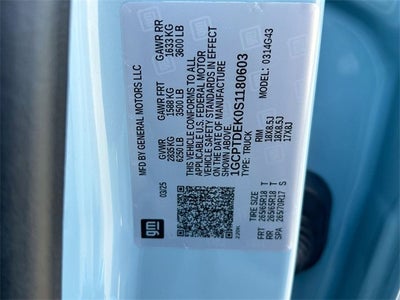 2025 Chevrolet Colorado Z71