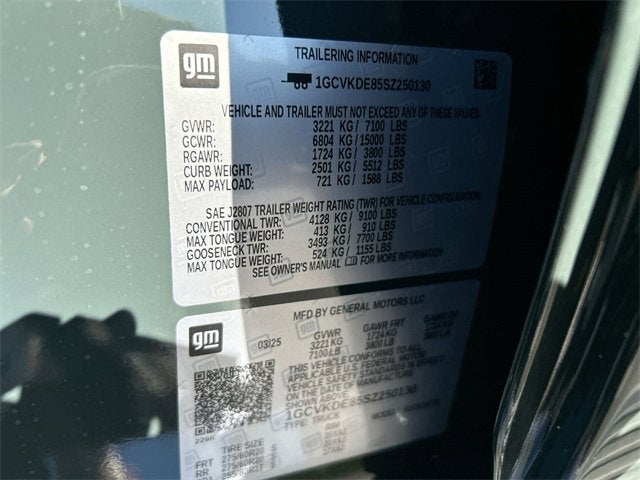 2025 Chevrolet Silverado 1500 LT