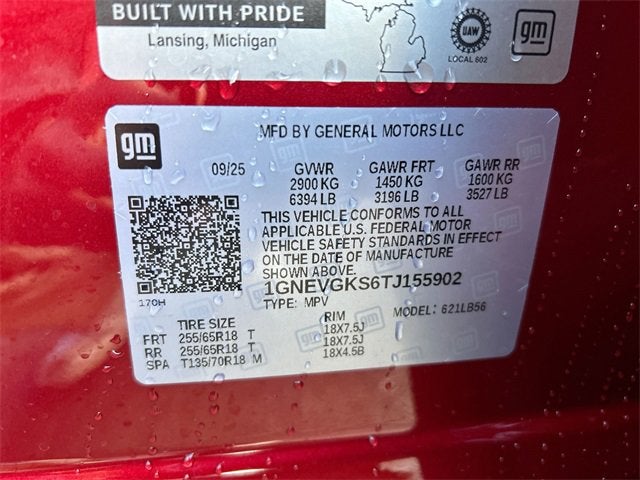 2026 Chevrolet Traverse LT