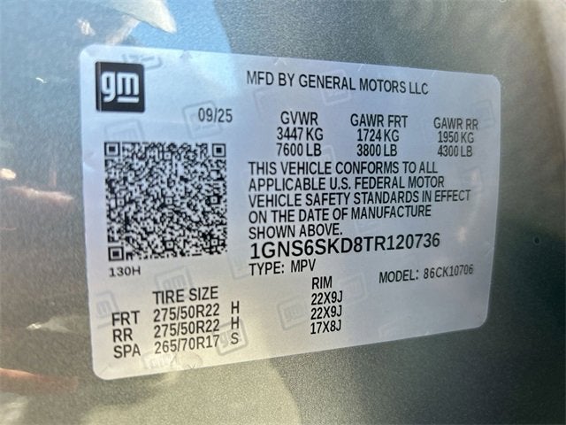 2026 Chevrolet Tahoe Premier