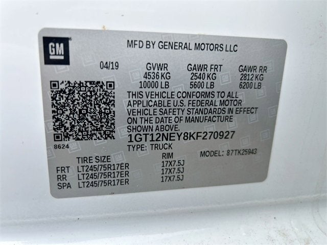 2019 GMC Sierra 2500 HD NA