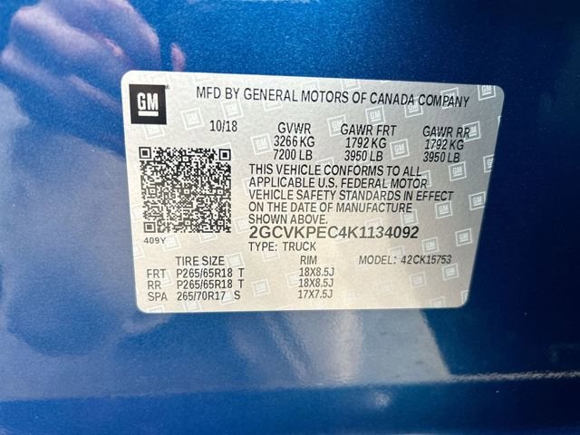 2019 Chevrolet Silverado LD LT