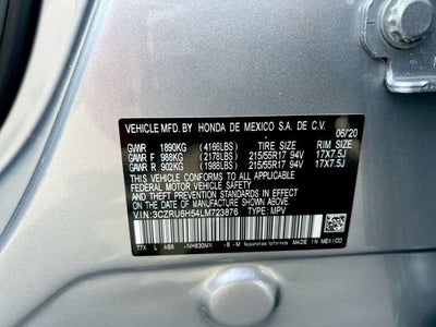 2020 Honda HR-V AWD EX