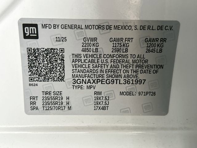 2026 Chevrolet Equinox LT