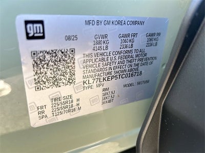 2026 Chevrolet Trax ACTIV