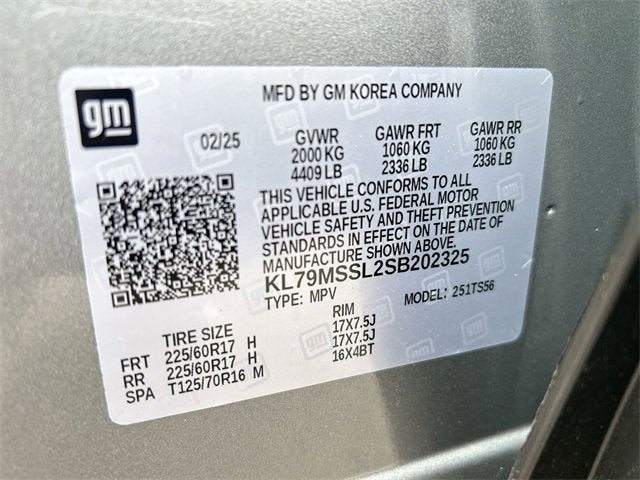 2025 Chevrolet Trailblazer ACTIV