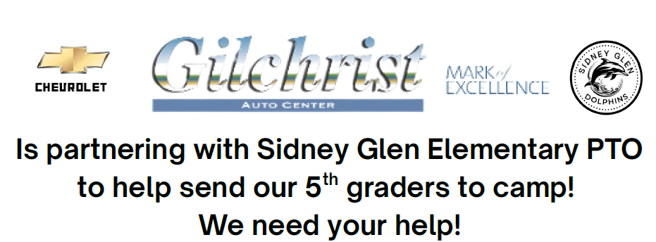 Send a Kid to Camp – Sidney Glen Elementary PTO